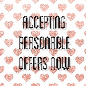 ✨ Accepting all reasonable offers ✨